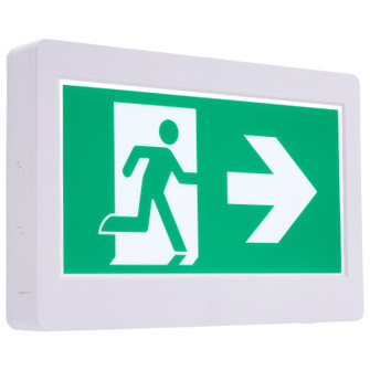 LED Exit Sign in White (230|67-500)