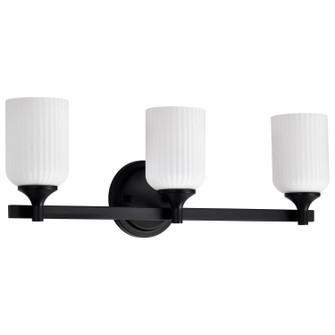 Solara Three Light Vanity in Matte Black (72|60-8643)