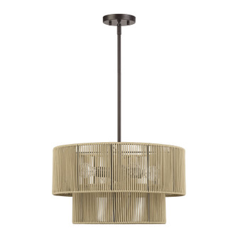 Acordia Four Light Chandelier in English Bronze (107|53154-92)