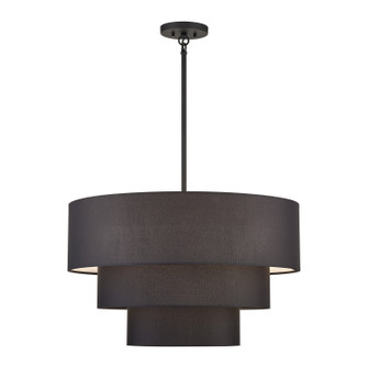 Bainbridge Five Light Chandelier in Black (107|50265-04)