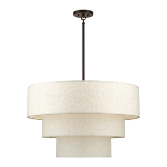 Manorwood Eight Light Chandelier in English Bronze (107|41937-92)