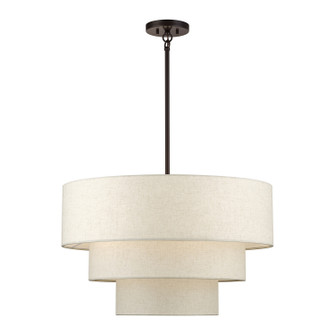 Manorwood Five Light Chandelier in English Bronze (107|41936-92)