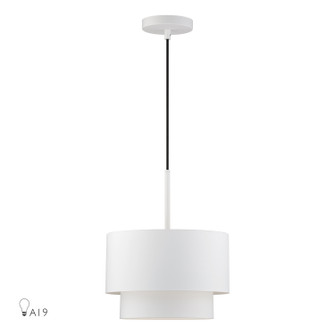 Zolana One Light Pendant in White (107|40059-03)