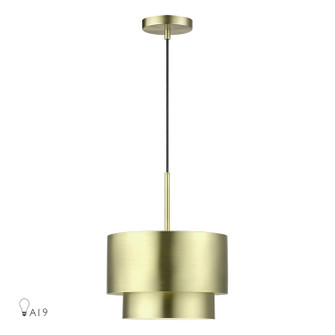 Zolana One Light Pendant in Antique Brass (107|40059-01)