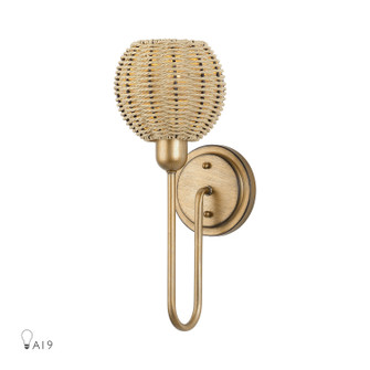 Summervine One Light Wall Sconce in Antique Gold Leaf (107|13681-48)
