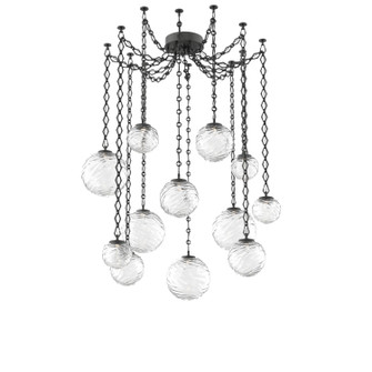 Gaia LED Pendant in Matte Black (404|SNB0092-12-MB-C-CH1-L3)