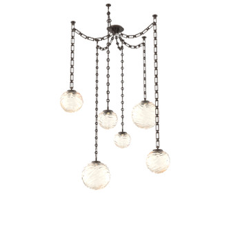 Gaia LED Pendant in Flat Bronze (404|SNB0092-06-FB-A-CH3-L3)