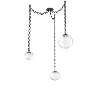 Gaia LED Pendant in Matte Black (404|SNB0092-03-MB-C-CH2-L1)