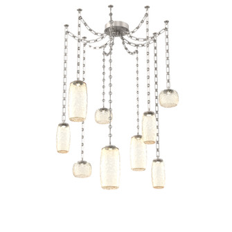 Vessel LED Pendant in Beige Silver (404|SNB0091-09-BS-A-CH3-L1)