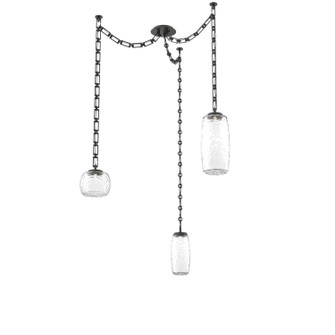 Vessel LED Pendant in Matte Black (404|SNB0091-03-MB-C-CH3-L1)