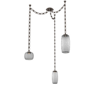 Vessel LED Pendant in Flat Bronze (404|SNB0091-03-FB-S-CH3-L1)