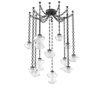 Mesa LED Pendant in Matte Black (404|SNB0089-12-MB-C-CH2-L3)