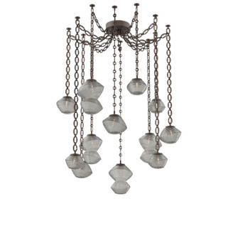 Mesa LED Pendant in Flat Bronze (404|SNB0089-12-FB-S-CH2-L3)