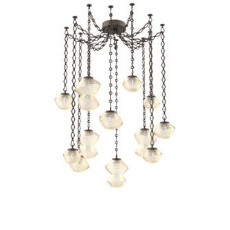 Mesa LED Pendant in Flat Bronze (404|SNB0089-12-FB-A-CH1-L1)