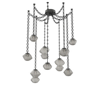 Mesa LED Pendant in Matte Black (404|SNB0089-09-MB-S-CH2-L1)