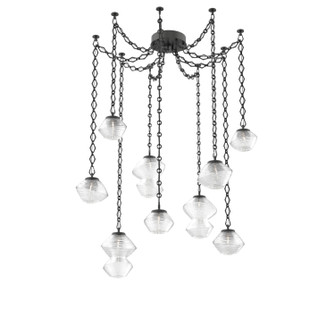 Mesa LED Pendant in Matte Black (404|SNB0089-09-MB-C-CH1-L3)