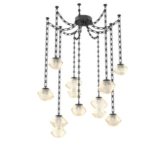 Mesa LED Pendant in Matte Black (404|SNB0089-09-MB-A-CH3-L3)