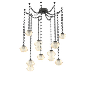 Mesa LED Pendant in Matte Black (404|SNB0089-09-MB-A-CH2-L3)