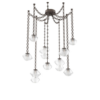 Mesa LED Pendant in Flat Bronze (404|SNB0089-09-FB-C-CH2-L1)