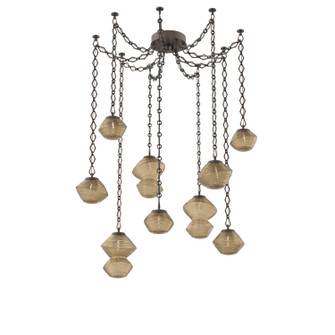 Mesa LED Pendant in Flat Bronze (404|SNB0089-09-FB-B-CH1-L3)