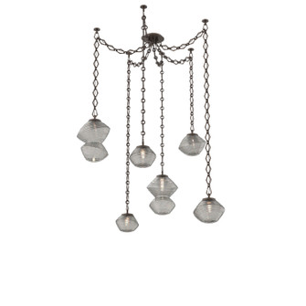 Mesa LED Pendant in Flat Bronze (404|SNB0089-06-FB-S-CH1-L1)