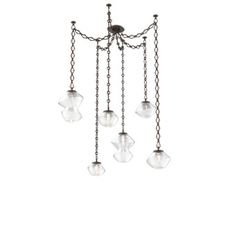 Mesa LED Pendant in Flat Bronze (404|SNB0089-06-FB-C-CH1-L3)