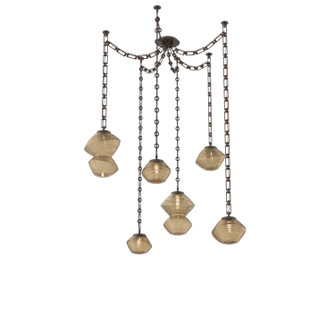 Mesa LED Pendant in Flat Bronze (404|SNB0089-06-FB-B-CH3-L1)