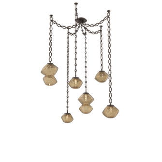 Mesa LED Pendant in Flat Bronze (404|SNB0089-06-FB-B-CH2-L3)