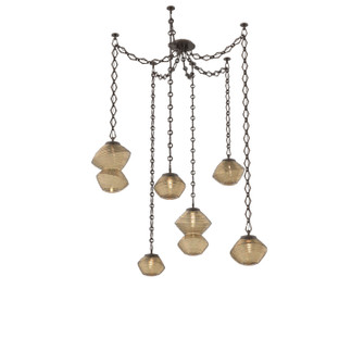 Mesa LED Pendant in Flat Bronze (404|SNB0089-06-FB-B-CH1-L3)