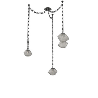 Mesa LED Pendant in Matte Black (404|SNB0089-03-MB-S-CH3-L3)