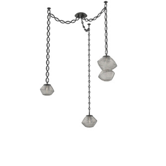 Mesa LED Pendant in Matte Black (404|SNB0089-03-MB-S-CH2-L3)