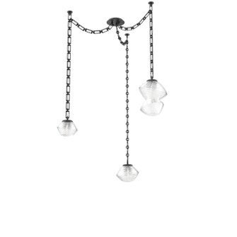 Mesa LED Pendant in Matte Black (404|SNB0089-03-MB-C-CH3-L3)