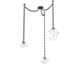 Mesa LED Pendant in Matte Black (404|SNB0089-03-MB-C-CH2-L3)