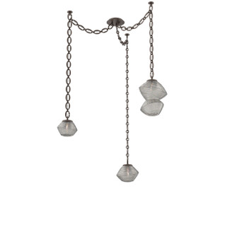 Mesa LED Pendant in Flat Bronze (404|SNB0089-03-FB-S-CH2-L1)