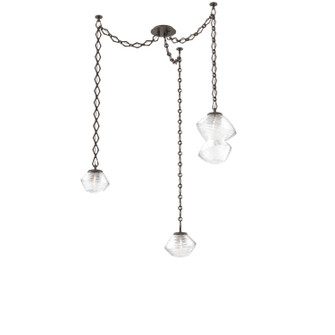 Mesa LED Pendant in Flat Bronze (404|SNB0089-03-FB-C-CH1-L3)