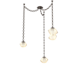 Mesa LED Pendant in Flat Bronze (404|SNB0089-03-FB-A-CH1-L3)