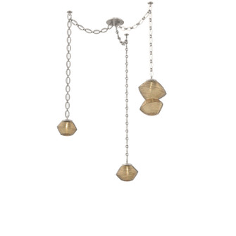 Mesa LED Pendant in Beige Silver (404|SNB0089-03-BS-B-CH2-L3)