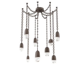 Pebble LED Pendant in Flat Bronze (404|SNB0079-09-FB-PC-CH2-L3)