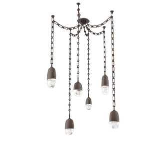 Pebble LED Pendant in Flat Bronze (404|SNB0079-06-FB-PC-CH3-L1)