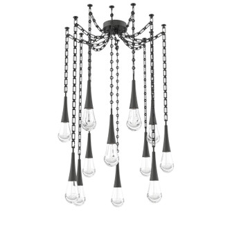 Raindrop LED Pendant in Matte Black (404|SNB0078-12-MB-C-CH3-L3)