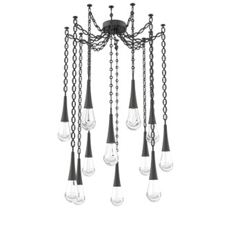 Raindrop LED Pendant in Matte Black (404|SNB0078-12-MB-C-CH2-L1)