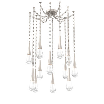Raindrop LED Pendant in Beige Silver (404|SNB0078-12-BS-C-CH3-L1)