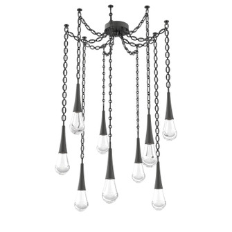 Raindrop LED Pendant in Matte Black (404|SNB0078-09-MB-C-CH2-L3)