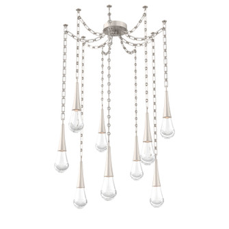 Raindrop LED Pendant in Beige Silver (404|SNB0078-09-BS-C-CH3-L3)