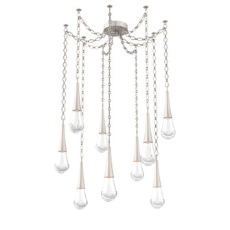 Raindrop LED Pendant in Beige Silver (404|SNB0078-09-BS-C-CH1-L3)
