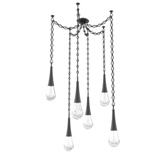 Raindrop LED Pendant in Matte Black (404|SNB0078-06-MB-C-CH1-L3)