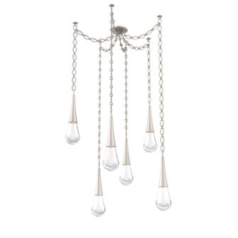 Raindrop LED Pendant in Beige Silver (404|SNB0078-06-BS-C-CH2-L3)