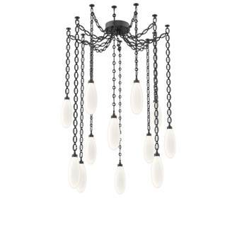Fiori LED Pendant in Matte Black (404|SNB0071-12-MB-WL-CH2-L3)