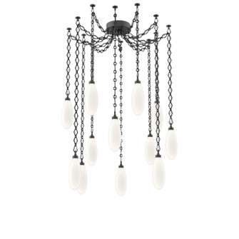 Fiori LED Pendant in Matte Black (404|SNB0071-12-MB-WL-CH1-L3)
