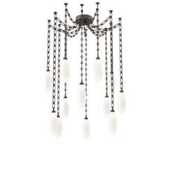 Fiori LED Pendant in Flat Bronze (404|SNB0071-12-FB-WL-CH3-L3)